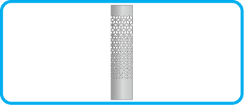 021-AZOOD LED ART BOLLARD STAINLESS STEEL  - king abdullah ring road